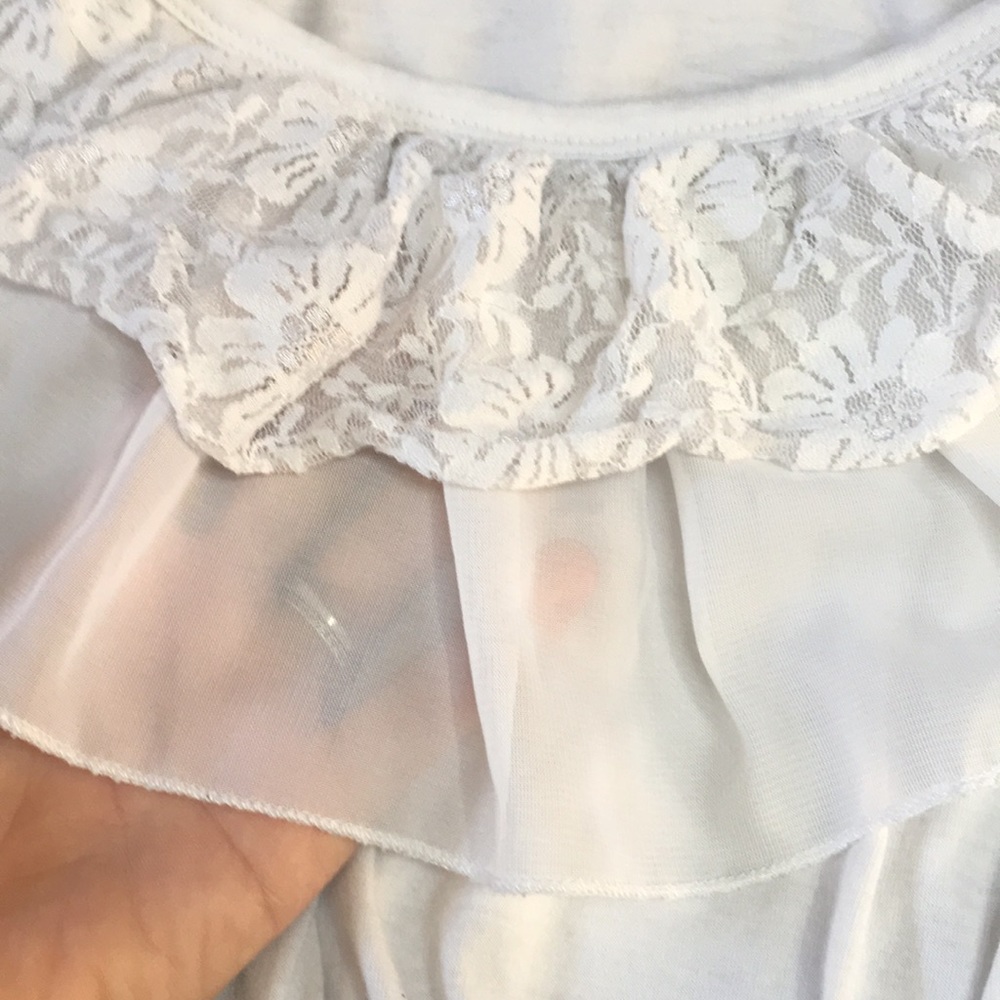 Girls size 7/8 Frilly polka dot Dress - Picture 4 of 8